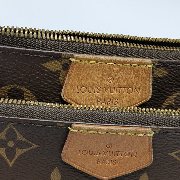 MULTI Monogram Coated Canvas Brown