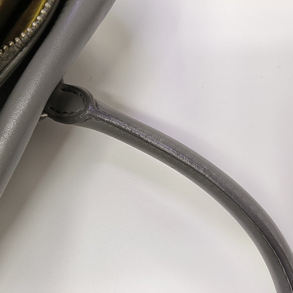 Inside Medium Calfskin Gray