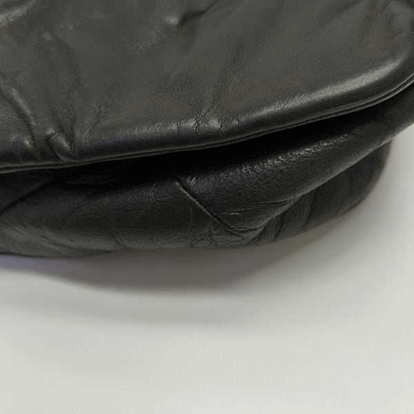 Calfskin Shoulder Bag Black
