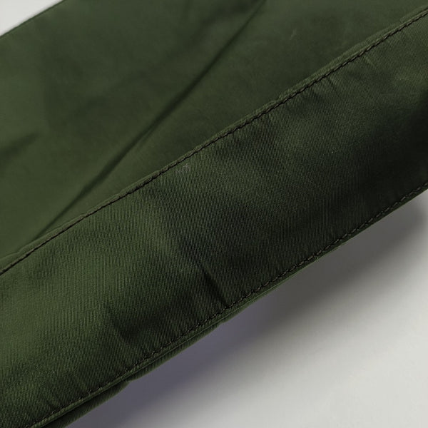 Nylon Top Handle Bag Green
