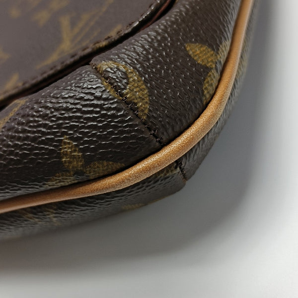 MUSETTE TANGO Monogram Coated Canvas Brown