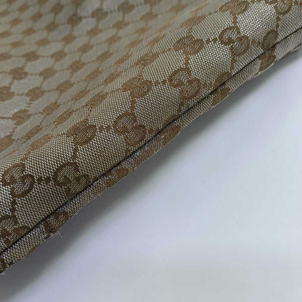 Monogram Canvas Tote Bag Brown