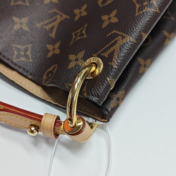 GRACEFUL TPM Monogram Coated Canvas Brown