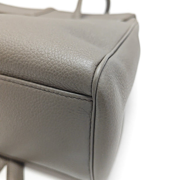 16 Medium Calfskin Gray