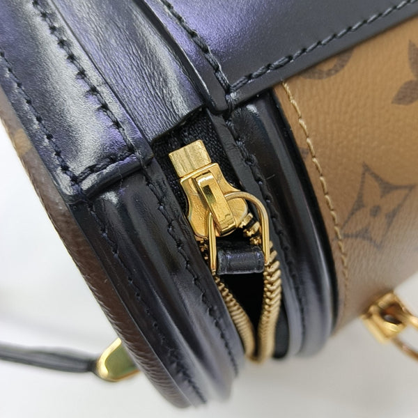 CANNES PM Monogram Coated Canvas Brown