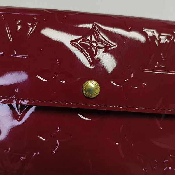 PORTE MONNAIE Patent Leather Red Wallet