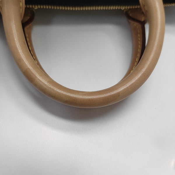 SPEEDY 25 Monogram Coated Canvas Brown