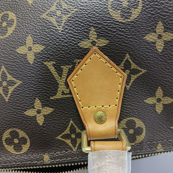 SPEEDY 30 Monogram Coated Canvas Brown