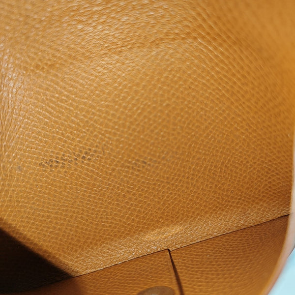 Calvi Epsom Brown Card Holder