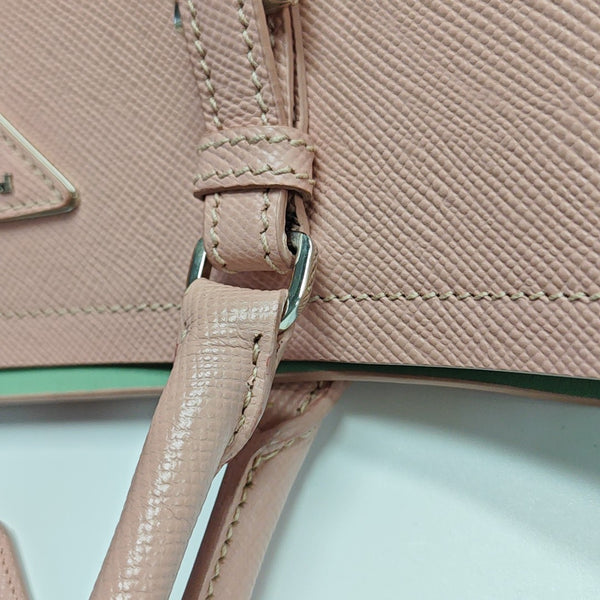 Saffiano Calfskin Tote Bag Pink