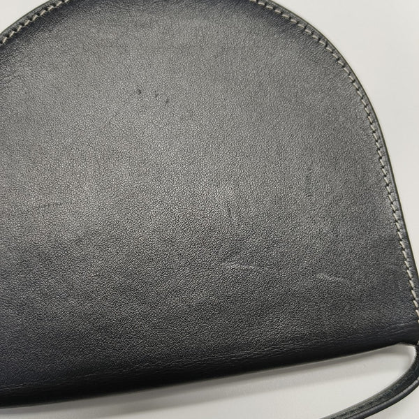 Heel Small Calfskin Black