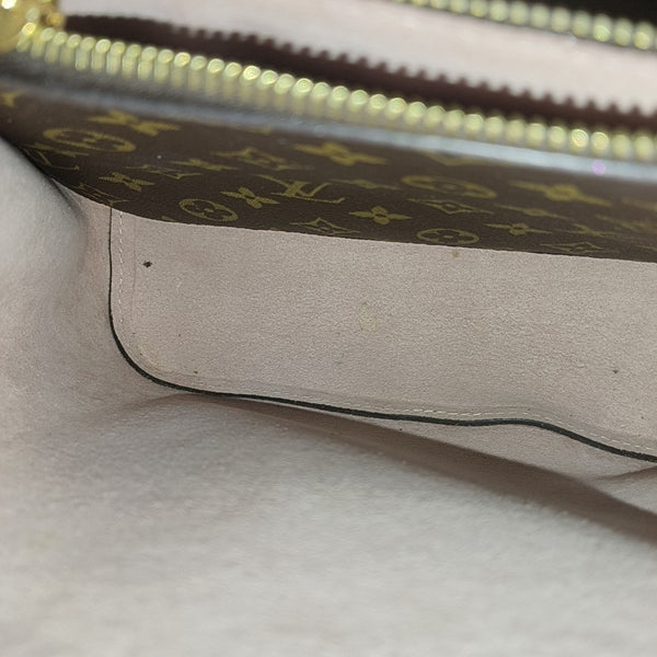 NÉONOÉ MM Monogram Coated Canvas Brown