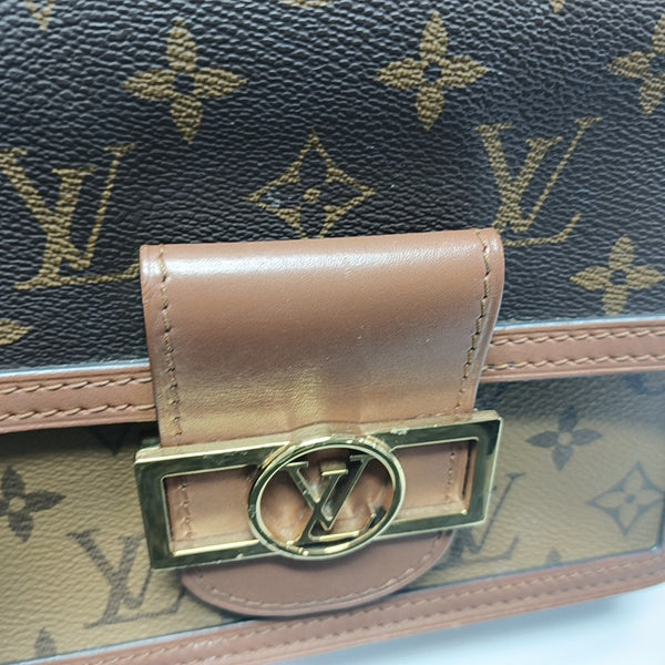 DAUPHINE Mini Coated Canvas Brown