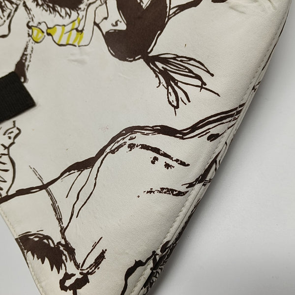 Panier De Plage Canvas White