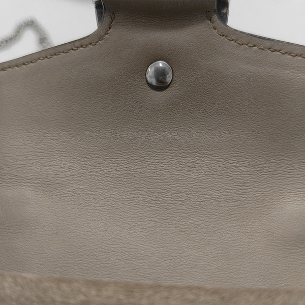 Dionysus Super Mini Monogram Coated Canvas Beige
