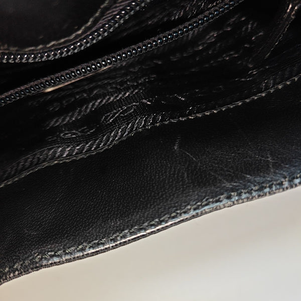 Nylon Shoulder Bag Black
