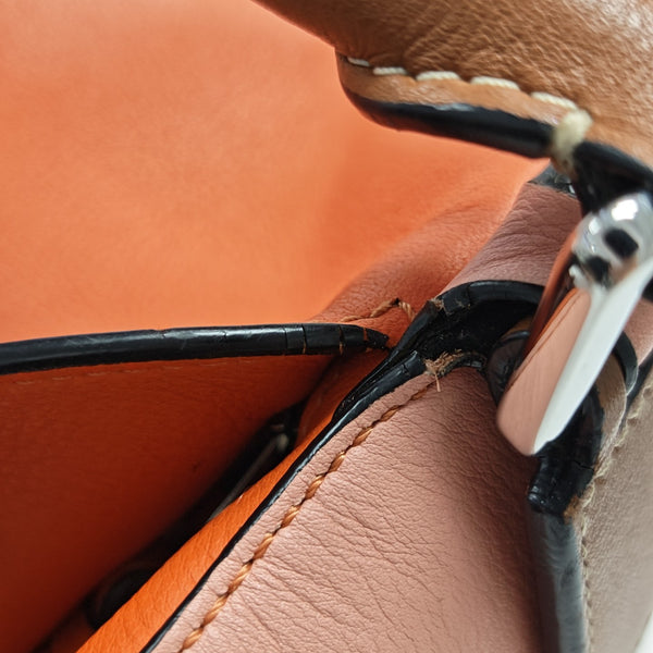 Puzzle Small Calfskin Multicolor