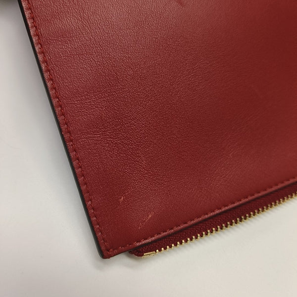 Monogram Canvas Clutch Brown