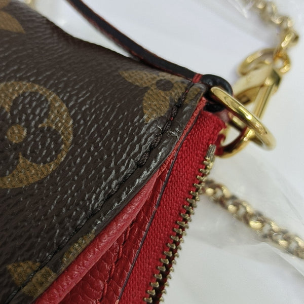 PALLAS BB Monogram Coated Canvas Brown