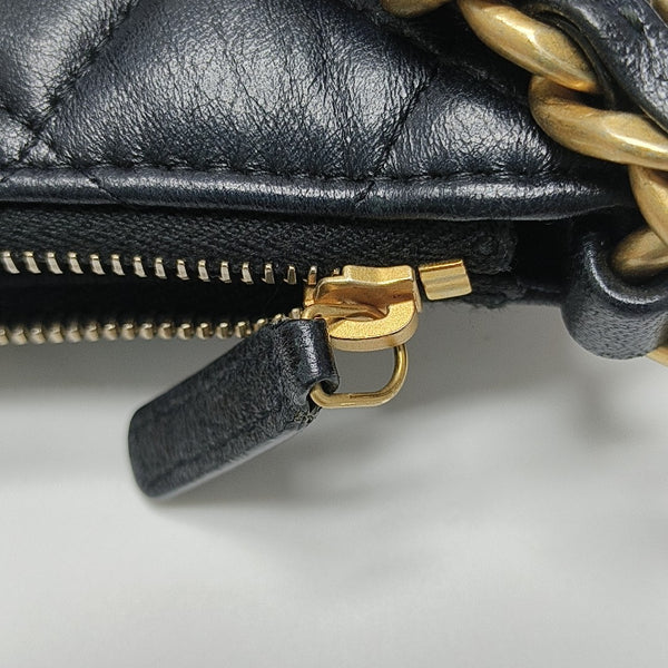 HOBO Small Quilted Lambskin Black