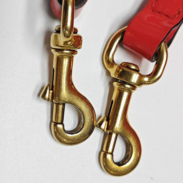 Bright Bit Patent Leather Red