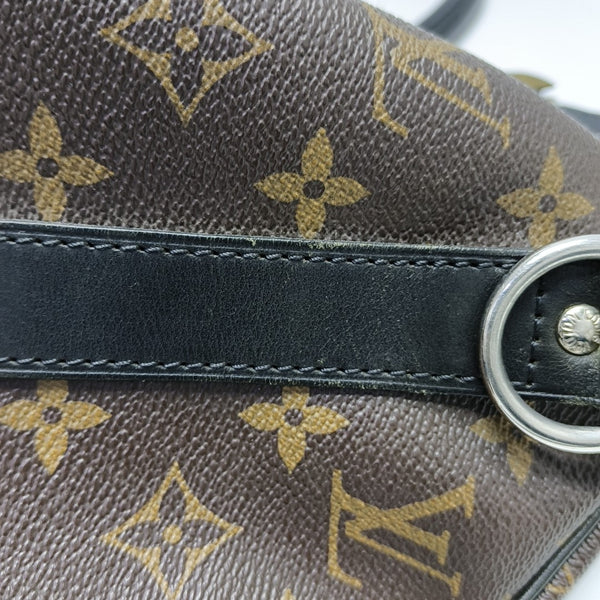 KEEPALL 45 Monogram Coated Canvas Brown