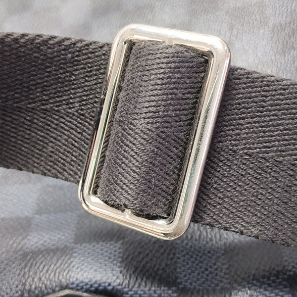 MICK PM Damier Coated Canvas Blue