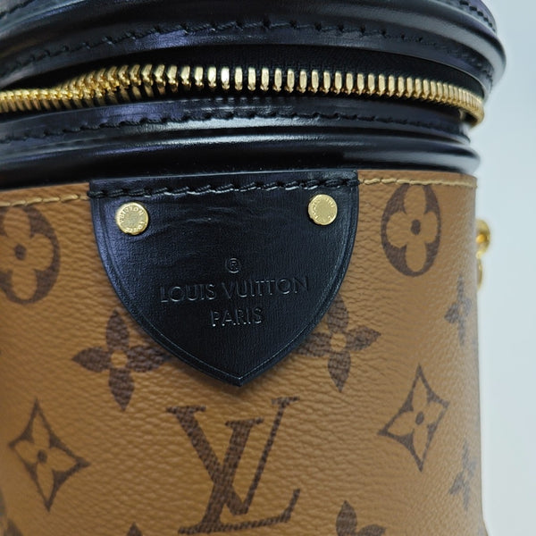 CANNES PM Monogram Coated Canvas Brown