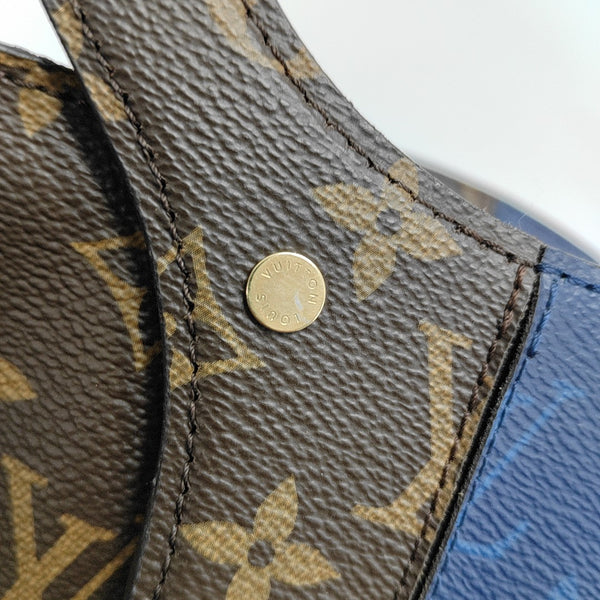 Monogram Coated Canvas Brown