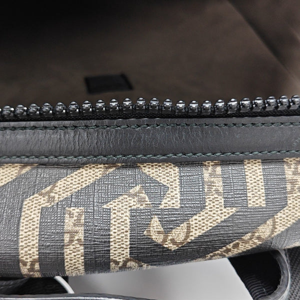 Monogram Coated Canvas Backpack Multicolor