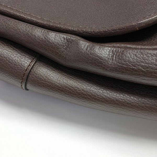 Calfskin Shoulder Bag Brown