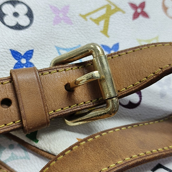 LV × TM BOULOGNE Monogram Coated Canvas White