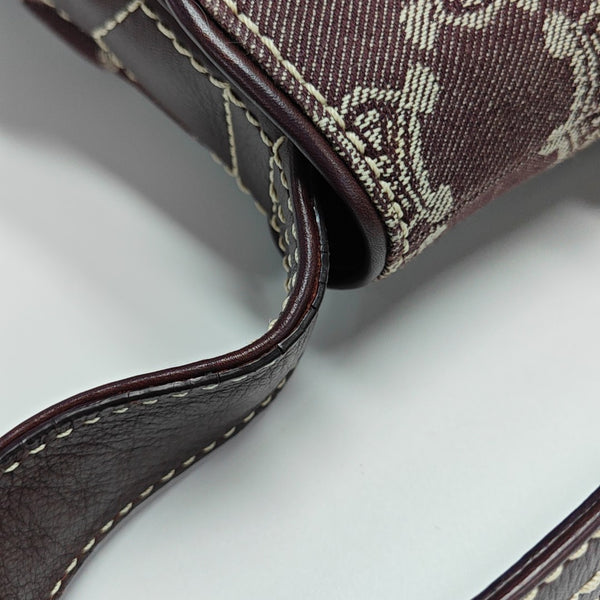 METALLIC Fabric Red