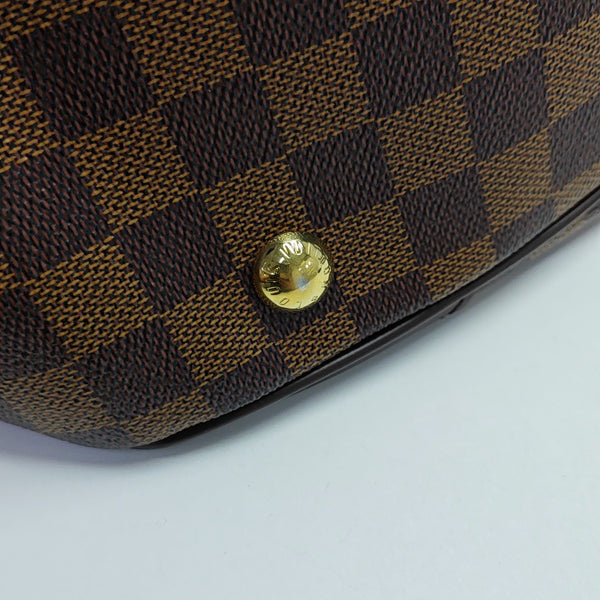 VERONA MM Damier Ebene Coated Canvas Brown