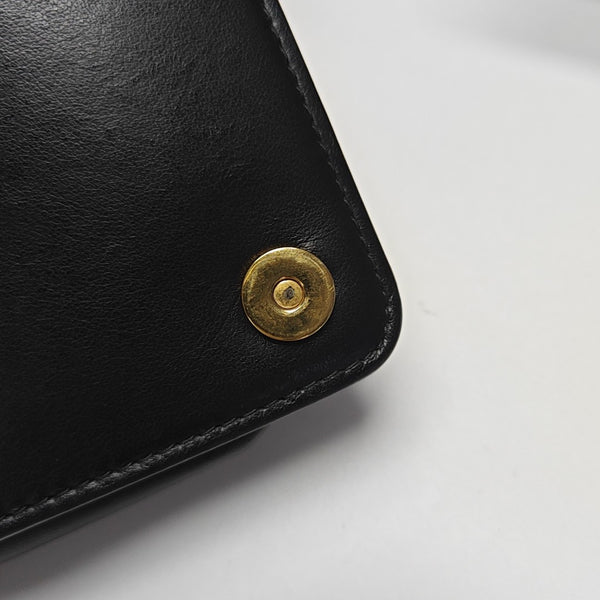 Matelassé Mini Lambskin Black