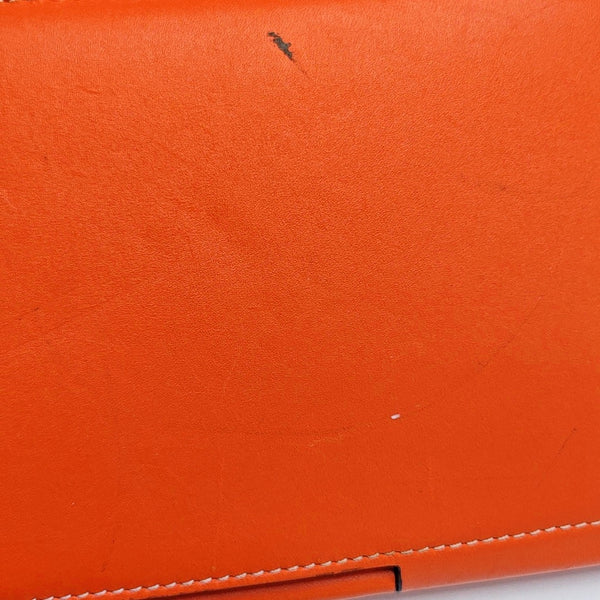Authenticated pre-owned Gate Calfskin Orange - Shoulder Bag at Looply