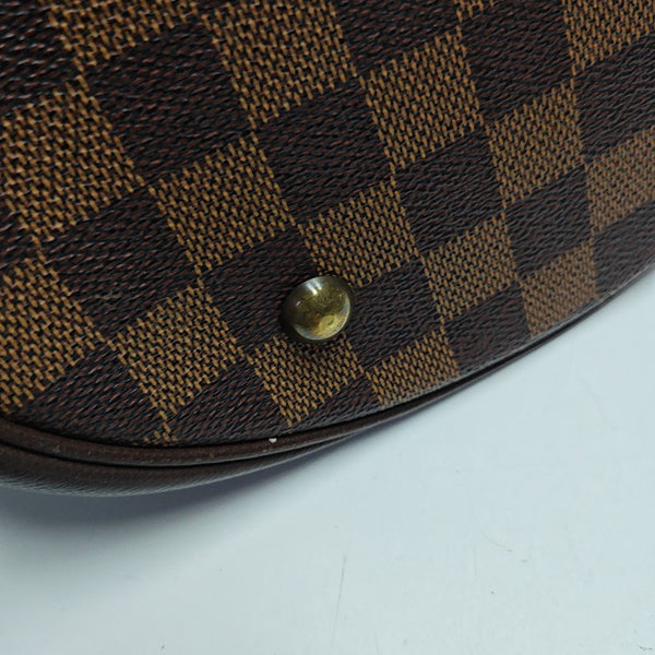BUCKET PM Damier Ebene Coated Canvas Brown