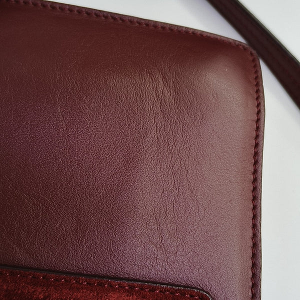 Faye Small Calfskin Red