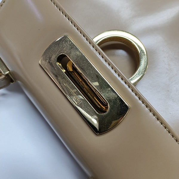 Kelly Small Calfskin Beige