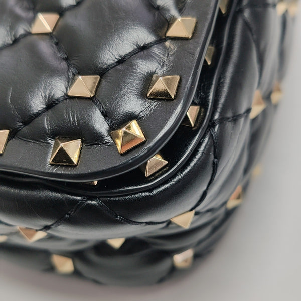Calfskin Shoulder Bag Black