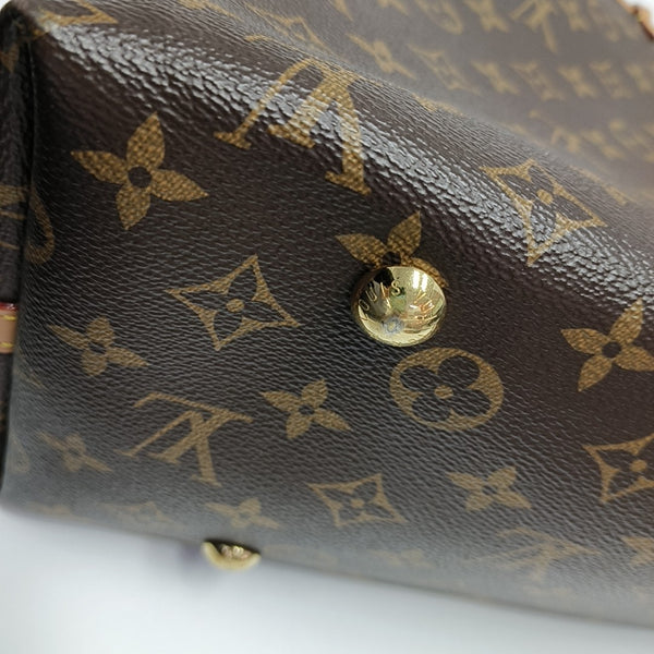 CARRYALL MM Monogram Coated Canvas Brown