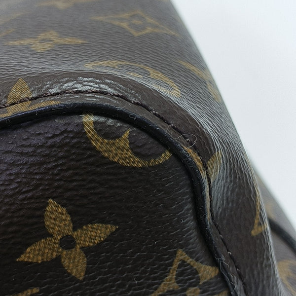 NÉONOÉ MM Monogram Coated Canvas Brown