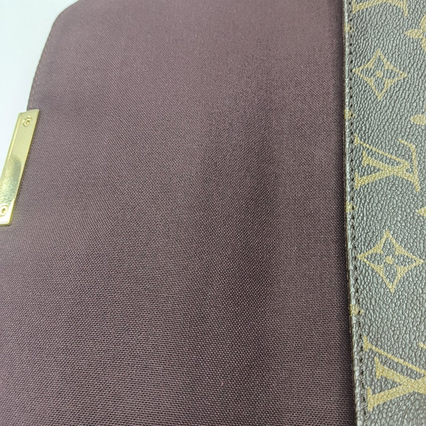 FAVORITE MM Monogram Coated Canvas Brown
