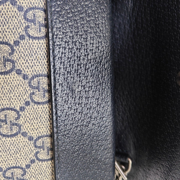 Dionysus Super Mini Monogram Coated Canvas Beige
