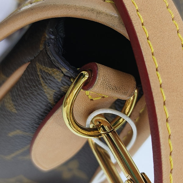DIANE Monogram Coated Canvas Brown