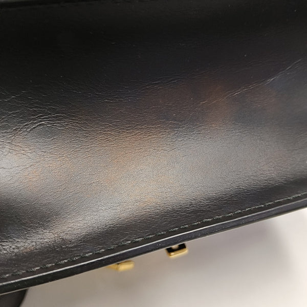 Sylvie Mini Calfskin Black