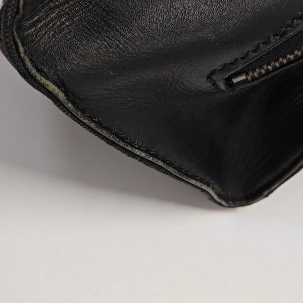 Monogram Canvas Tote Bag Black