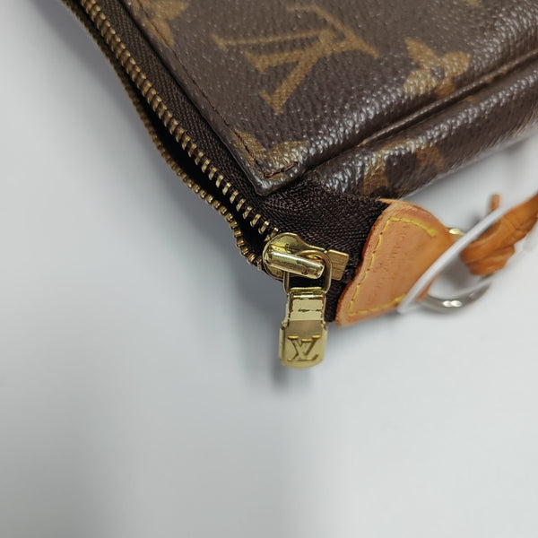ACCESSOIRES Monogram Coated Canvas Brown