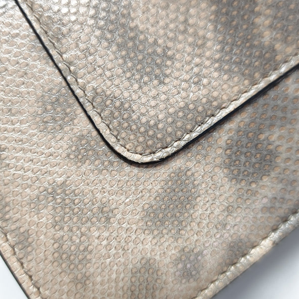 SERPENTI FOREVER Medium Quilted Python Beige