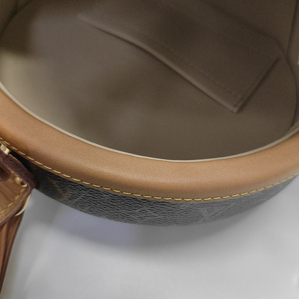 BOITE CHAPEAU PM Monogram Coated Canvas Brown